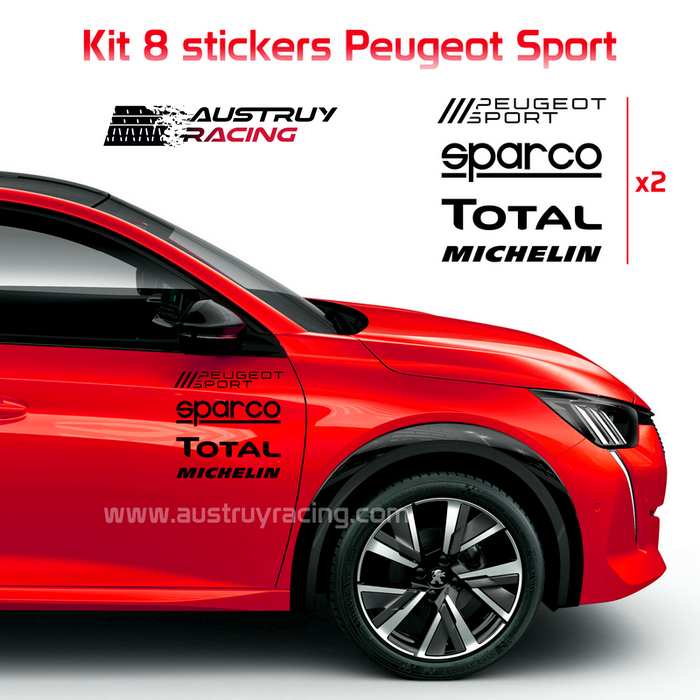 2 stickers Peugeot sport - Fais Des Affaires