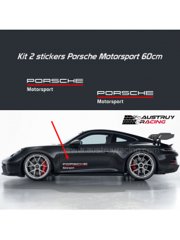 Kit 2 Stickers Porsche...