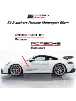 Kit 2 Stickers Porsche...