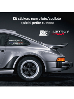 Lettrage Rallye Version...