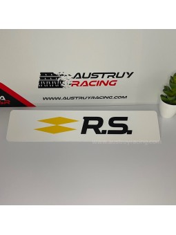 Cache plaque RS Renault...