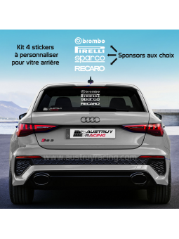 Kit 4 Stickers Racing...