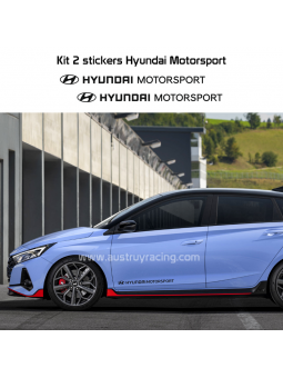 Kit 2 stickers Hyundai...