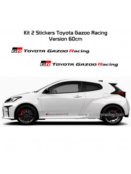 Kit 2 stickers Toyota Gazoo...