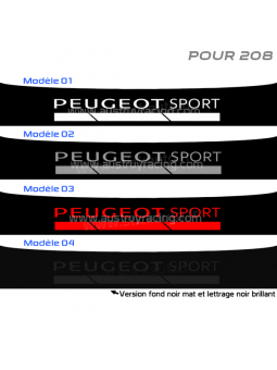 Bande pare soleil Peugeot...