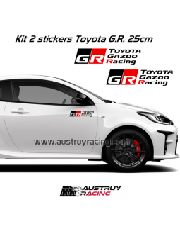 Kit 2 stickers Toyota Gazoo...