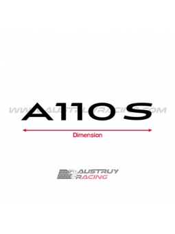 Sticker Alpine A110S