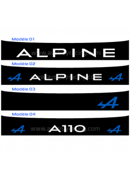 Bande pare soleil Alpine...