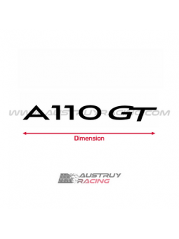 Sticker Alpine A110GT