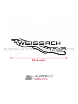 Sticker Porsche Weissach V2