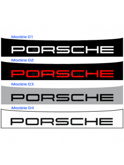 Bande pare soleil Porsche...