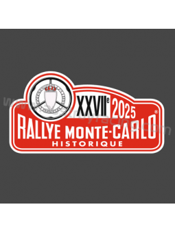 Plaque autocollant Rallye...