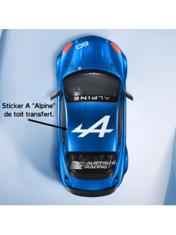 Sticker de toit Alpine