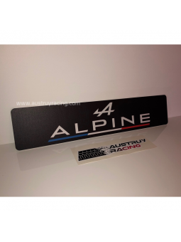 Cache plaque Alpine Noir Eco