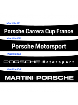 Bande pare soleil Porsche...